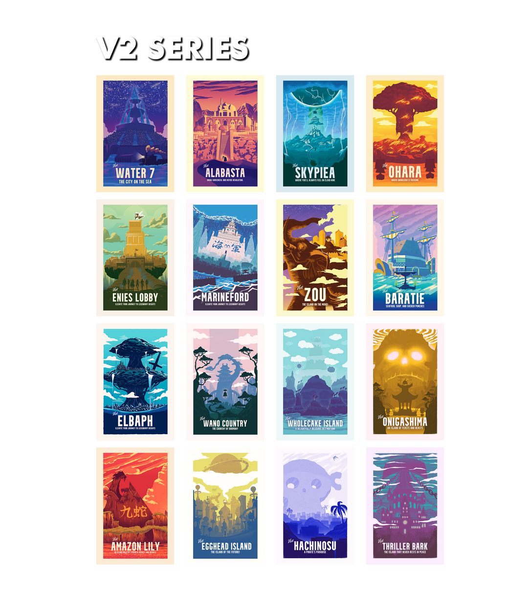 15 Mix & Match Set (Island Posters)