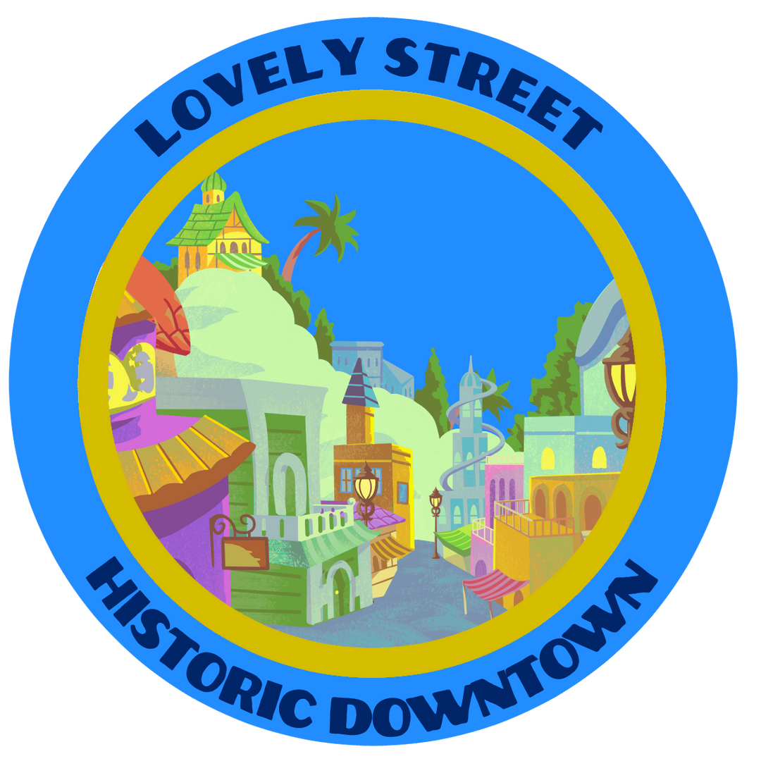 Angel Island — Historic Downtown (Stickers Only)