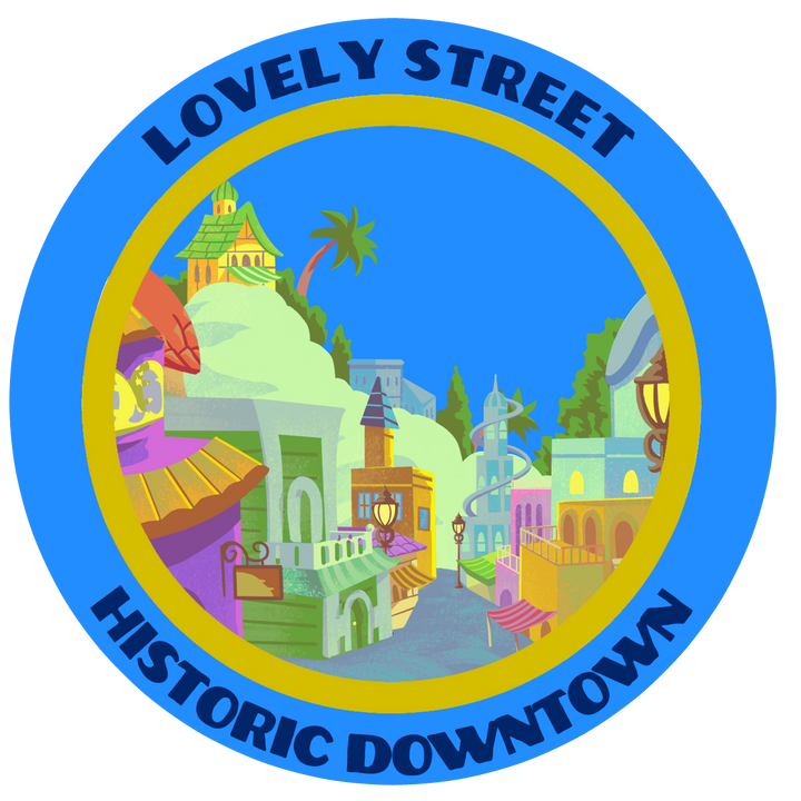 Angel Island — Historic Downtown (Stickers Only)