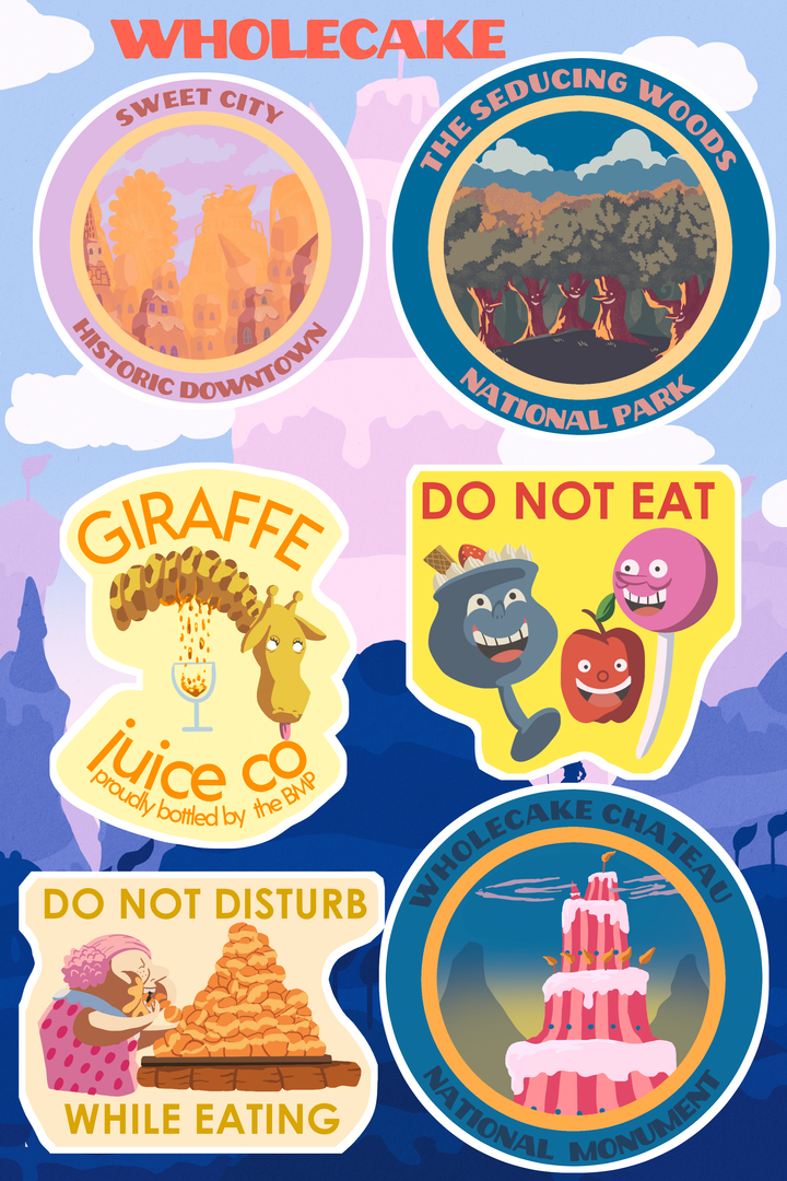 National Parks Complete Sticker Set