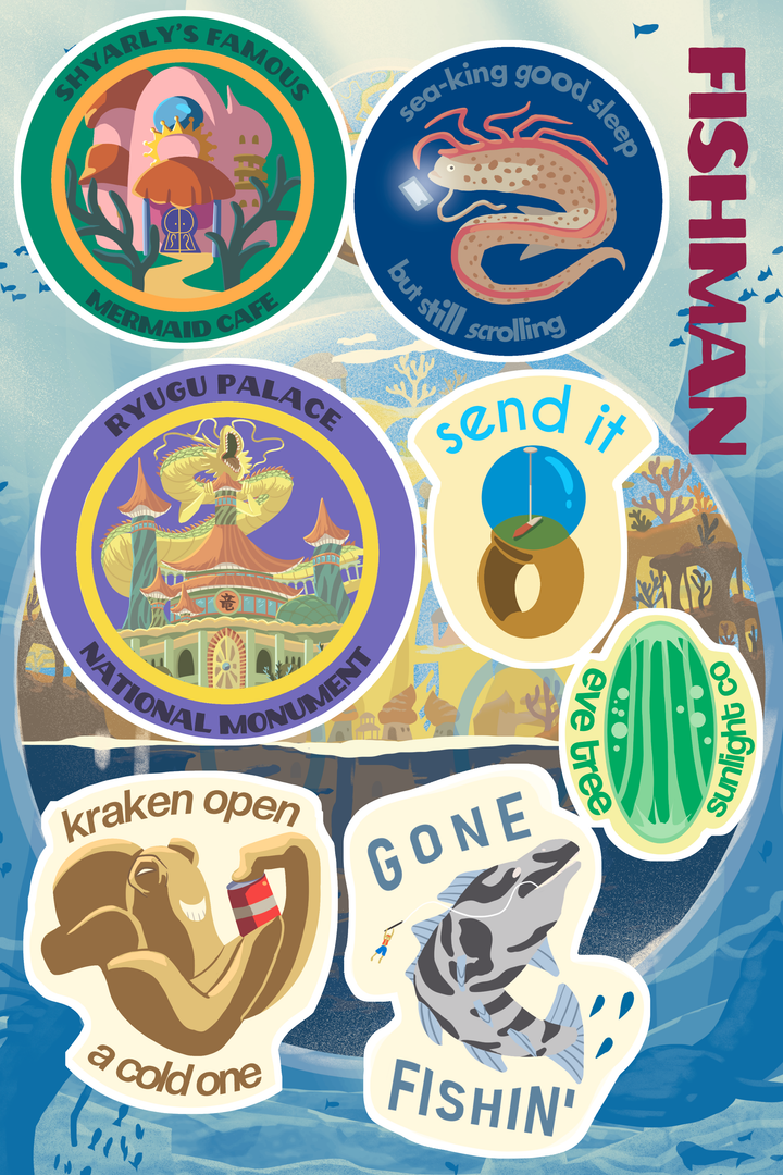 National Parks Complete Sticker Set